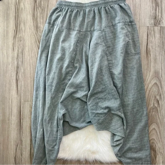 Lightweight cotton harem pants one size - Picture 6 of 7